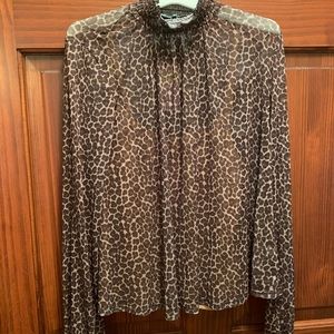 Cheetah blouse